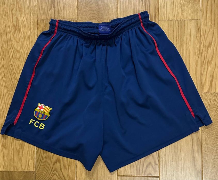 Чоловічі темно-сині футбольні шорти ФК "Барселона" розмір S-L