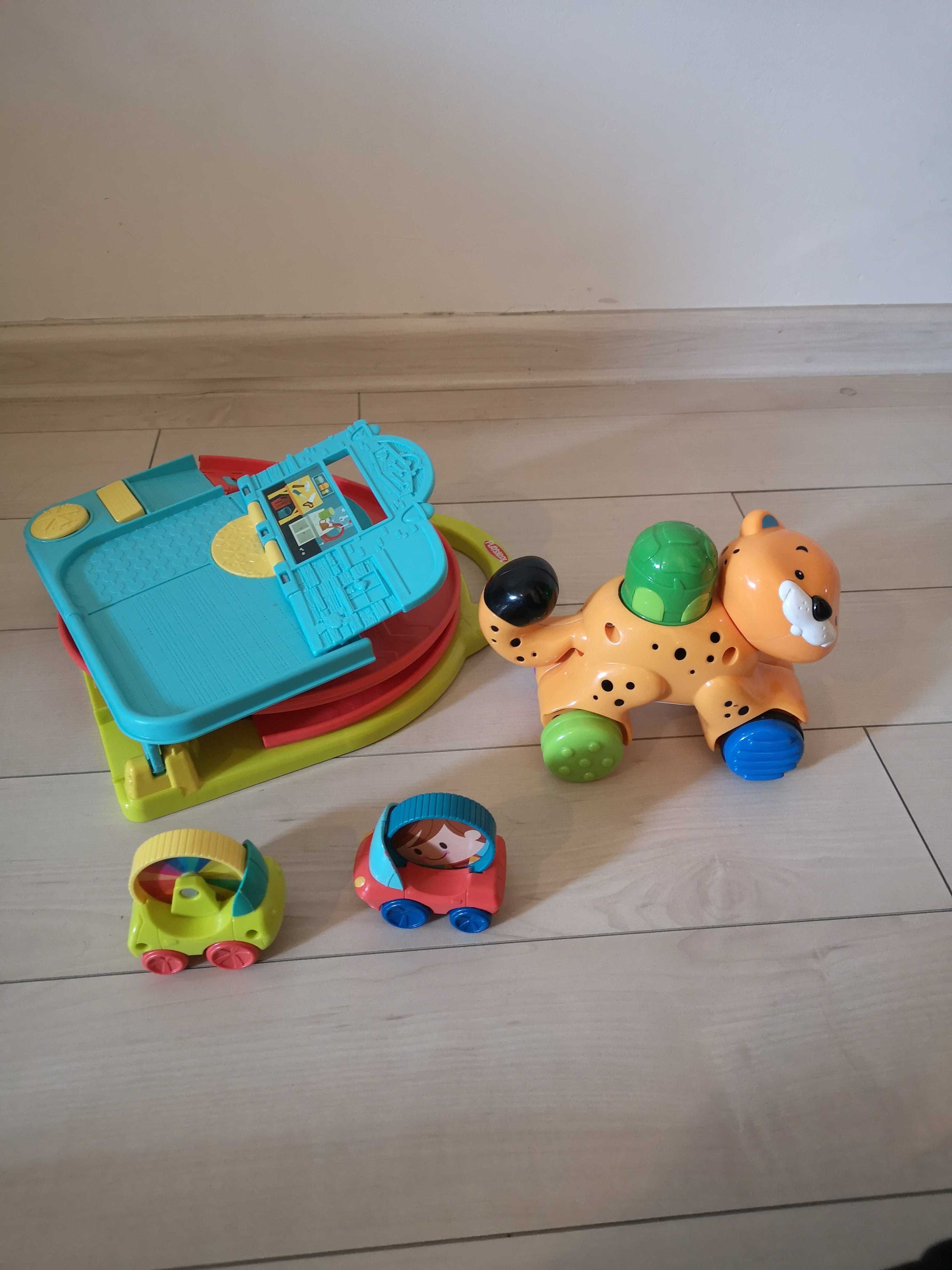 Playskool parking zjeżdżalnia dla autek tygrys z fisherprice