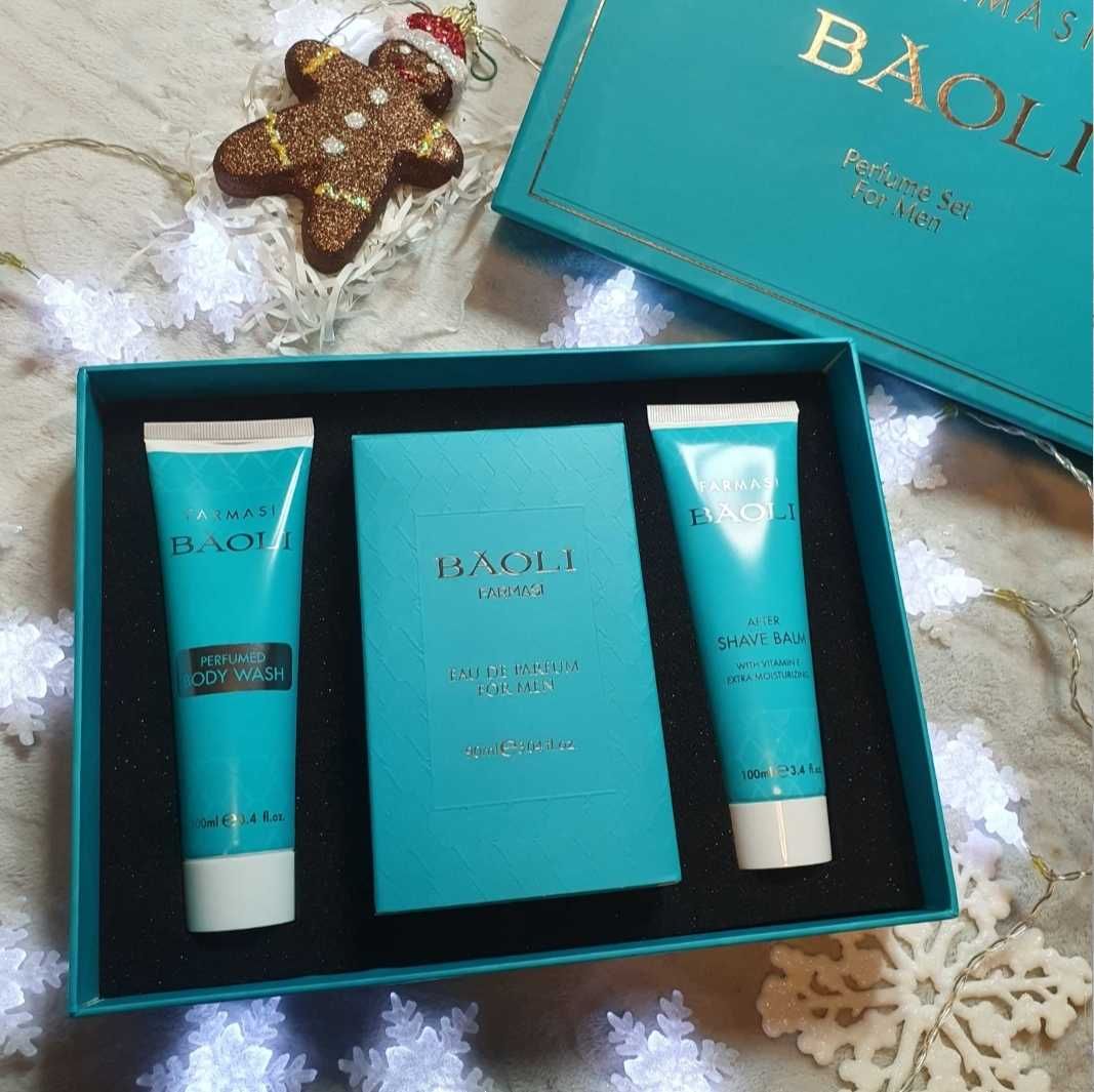Zestaw Podarunkowy BAOLI Perfumy Męskie Bulgari Aqua Farmasi