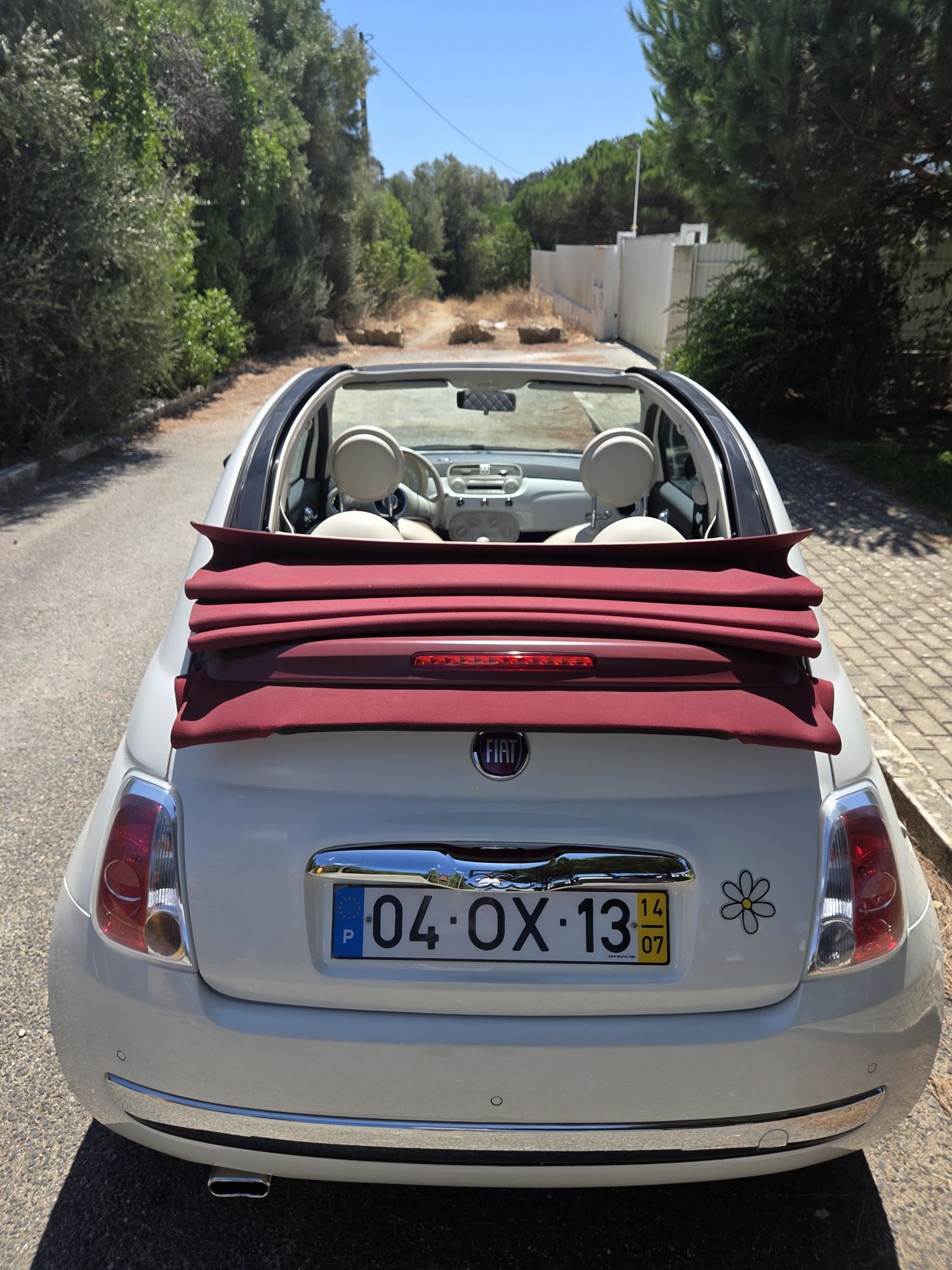 FIAT 500 1,2 Cabrio  - Julho 2014