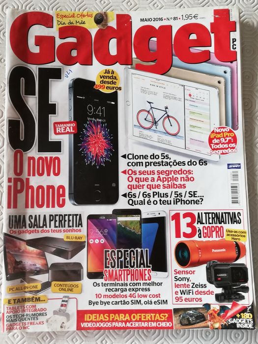 Pack de 5 Revistas Gadget + 5 revistas de informática de oferta