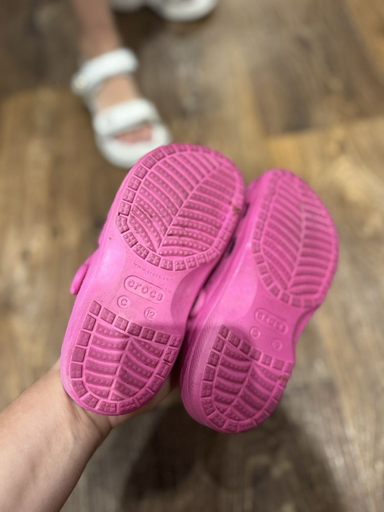 Crocs Шльопанці BAYA CLOG T 207012-6QQ Рожевий