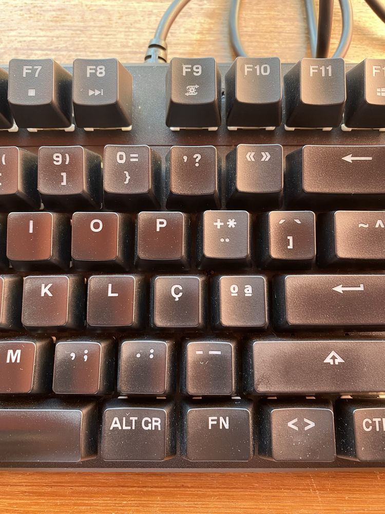 Teclado mecanico retroiluminado HP