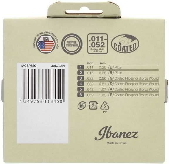 Struny gitarowe D"Addario i Ibanez Komplet 2 szt. NOWE
