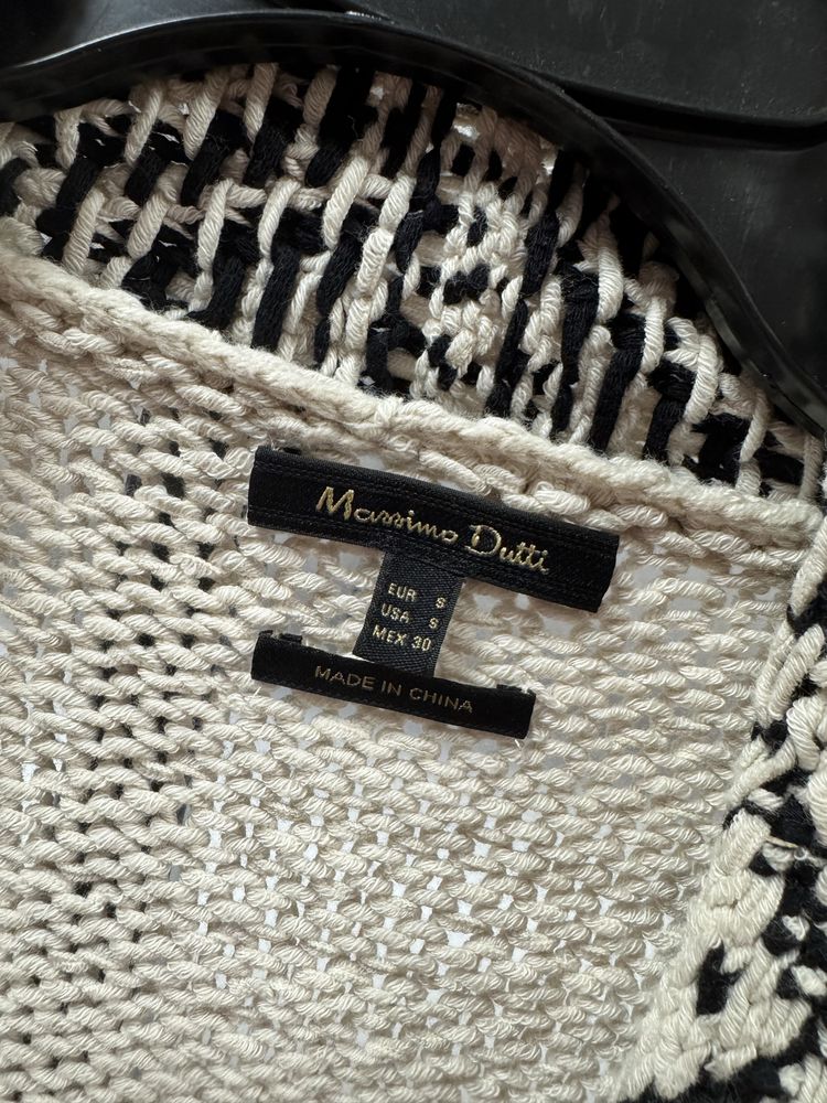 Kardigan sweter MASSIMO DUTTI rozmiar S