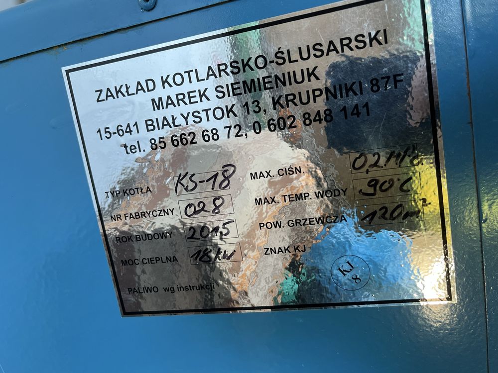 Piec centralnego ogrzewania na drewno i węgiel