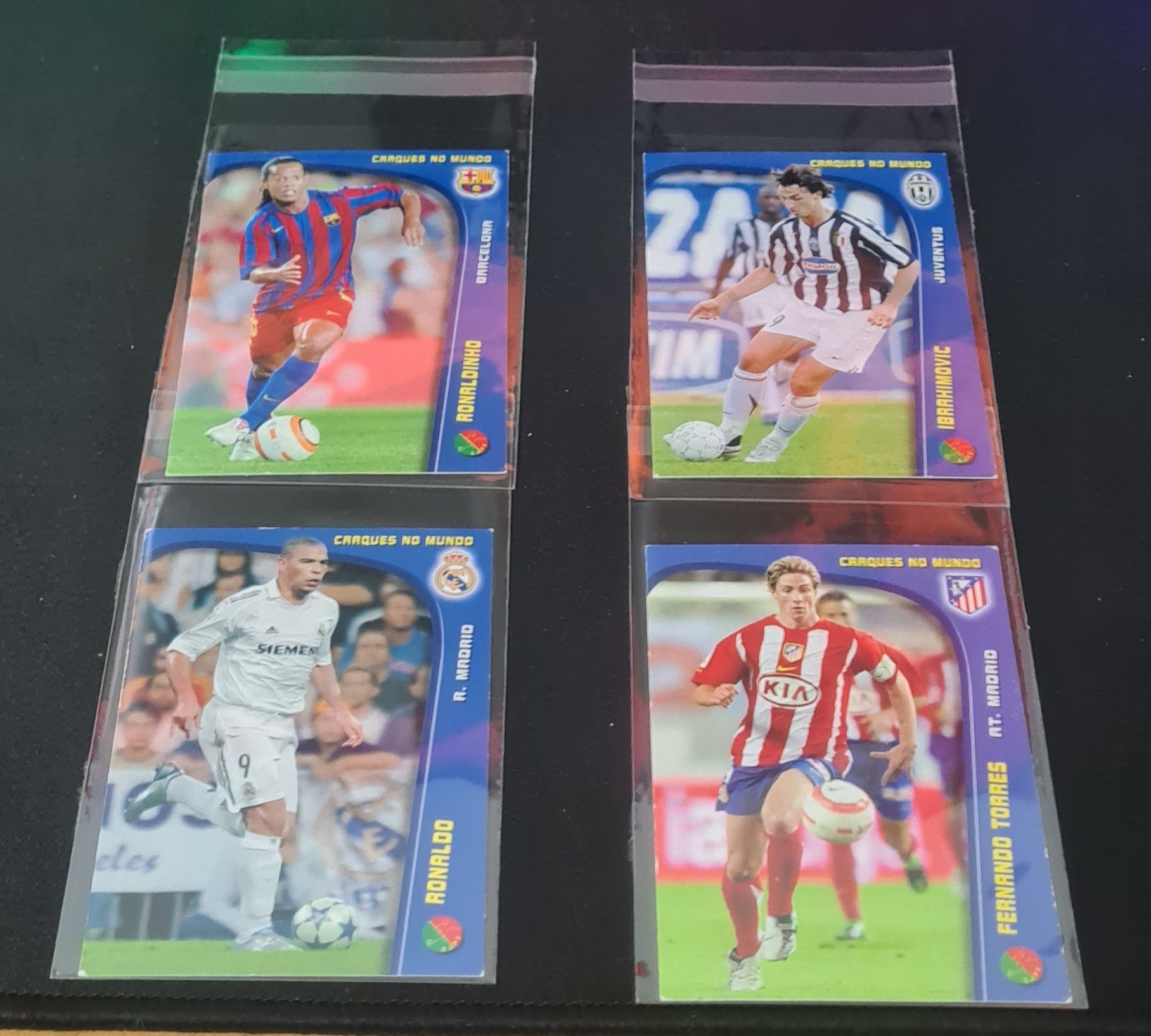 Cartas mega craques 2006