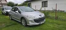 Peugeot 308 Klimatyzacja 2008 rok 218 tyś Faktura Vat USZKODZONY