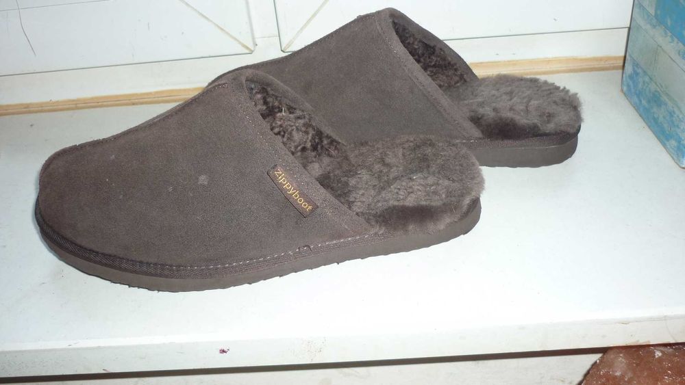 Zippyboot- skórzane męskie laczki r; 42