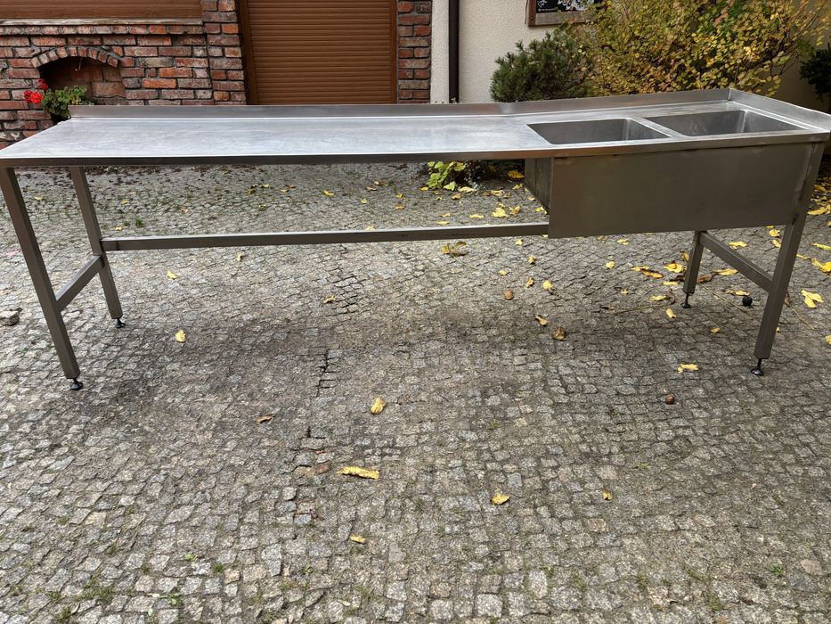 Stół gastronomiczny ze zlewem