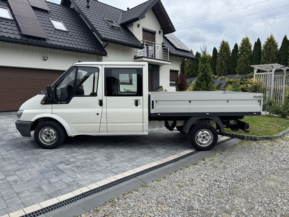 Ford Transit 6-OSOB /skrzyniowy z Niemiec /262.000 Km