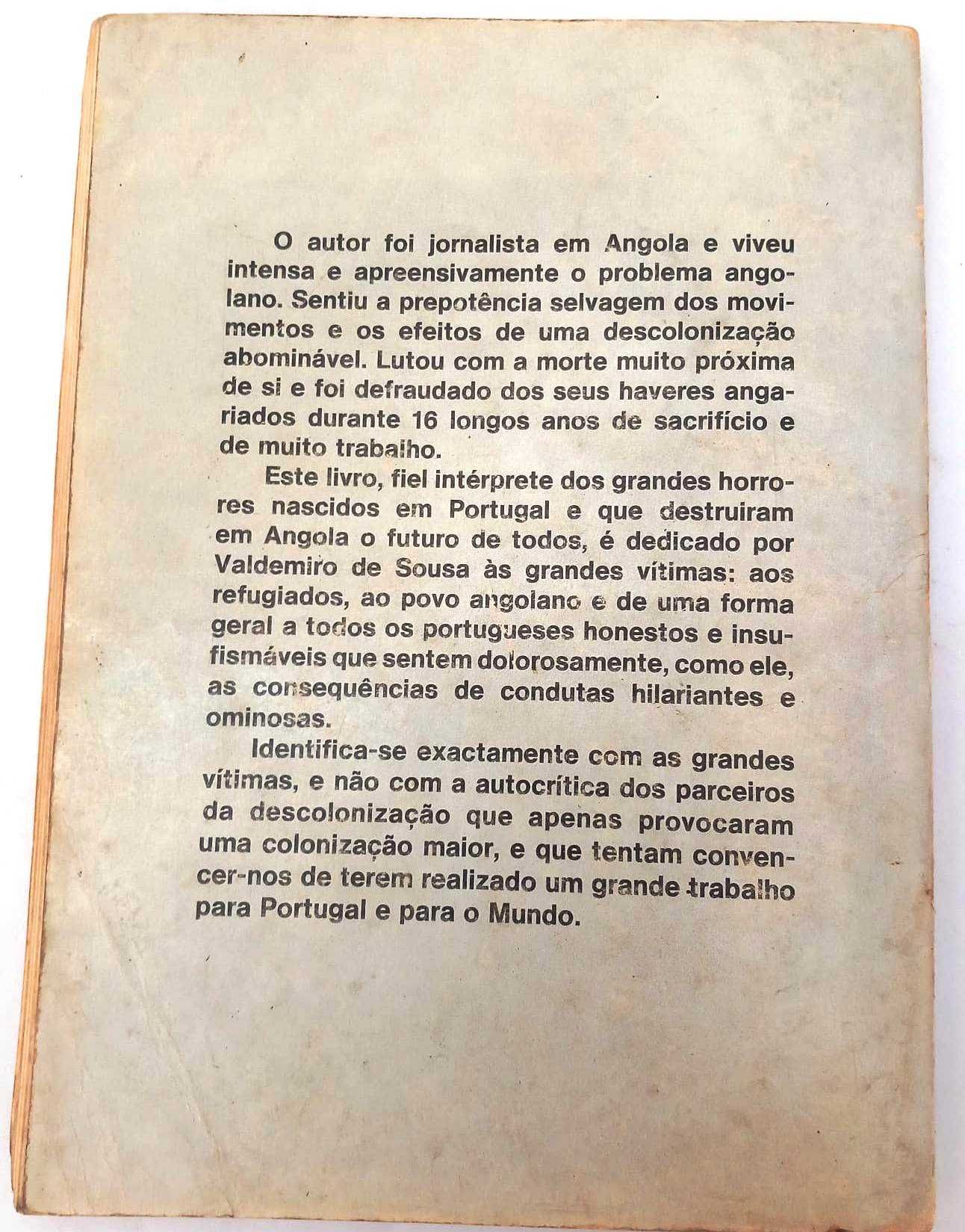 Angola A guerra e o Crime de Valdemiro de Sousa