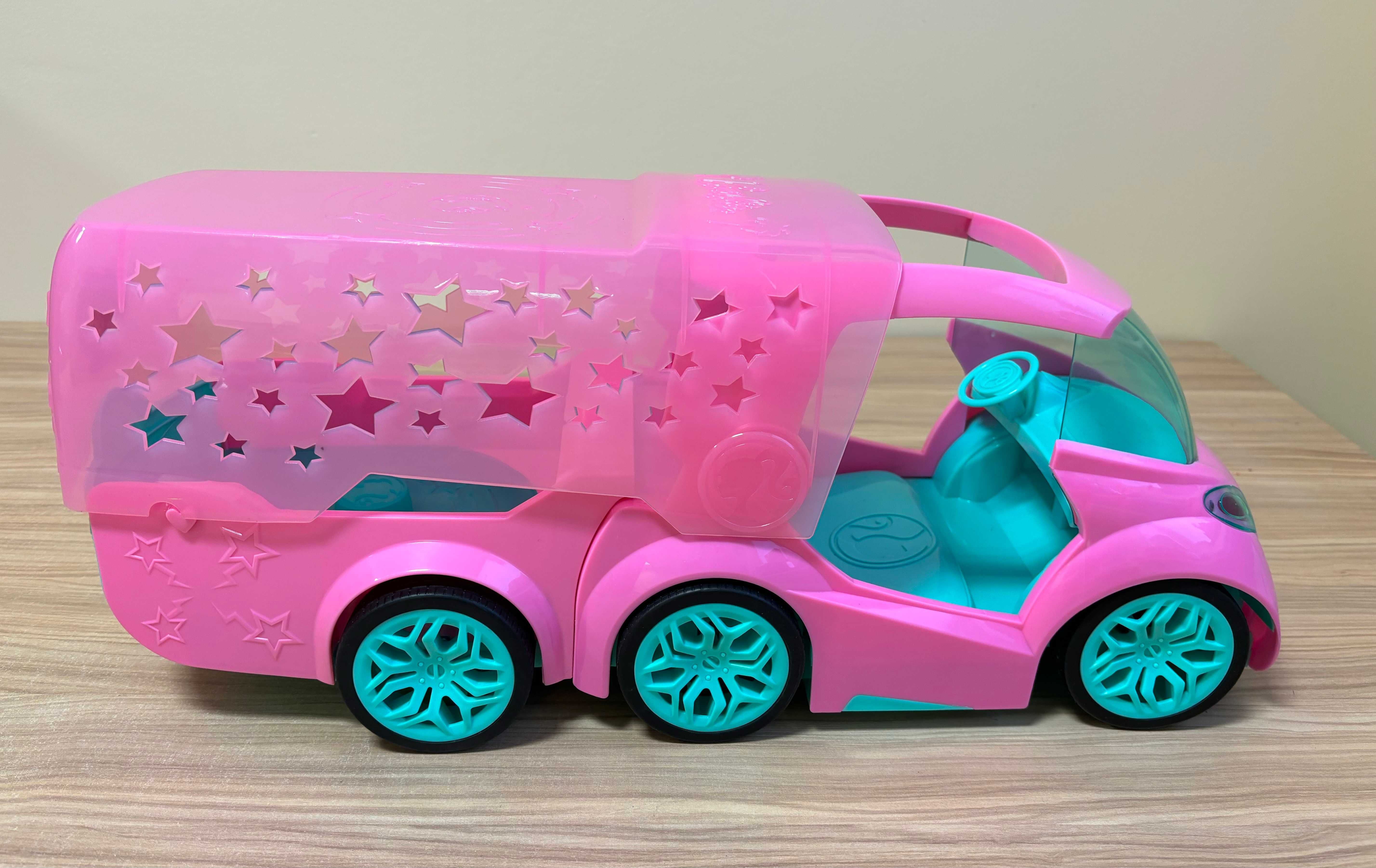 Barbie Auto Różowe 2W1 MONDO MATTEL 63685