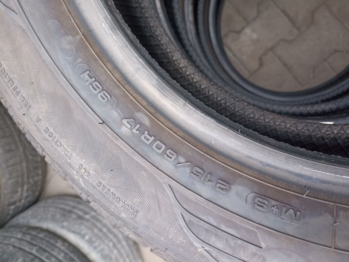 Opony letnie 215/60/17 Goodyear jak Nowe
