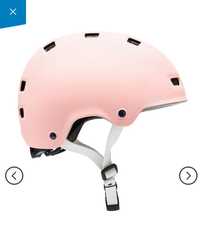 Capacete criança Decathlon MF500 Bridal Rosa