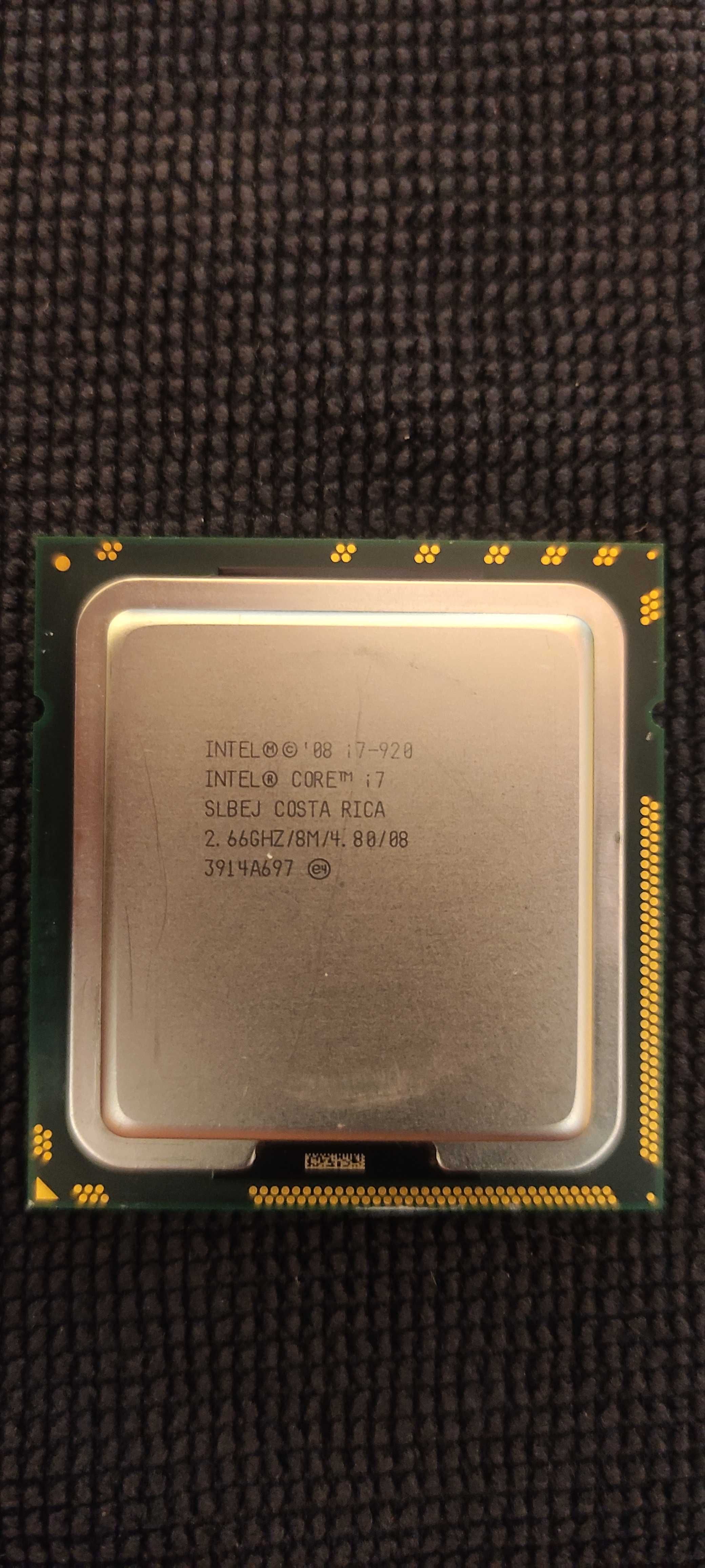 Процессор intel core i7, 920 (SLBEJ) 2,66 Б/У.