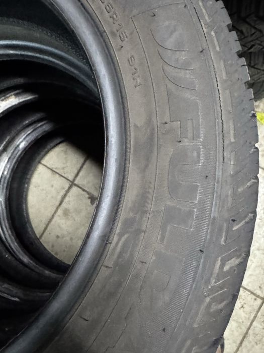 Opony 195/65/15 fulda i nokian 7 mm zimowe 4 sztuki