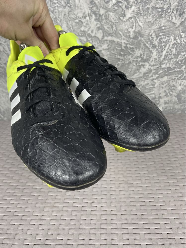 Adidas ace бутсы копы сороконожки 46 размер футбольные кожаные
