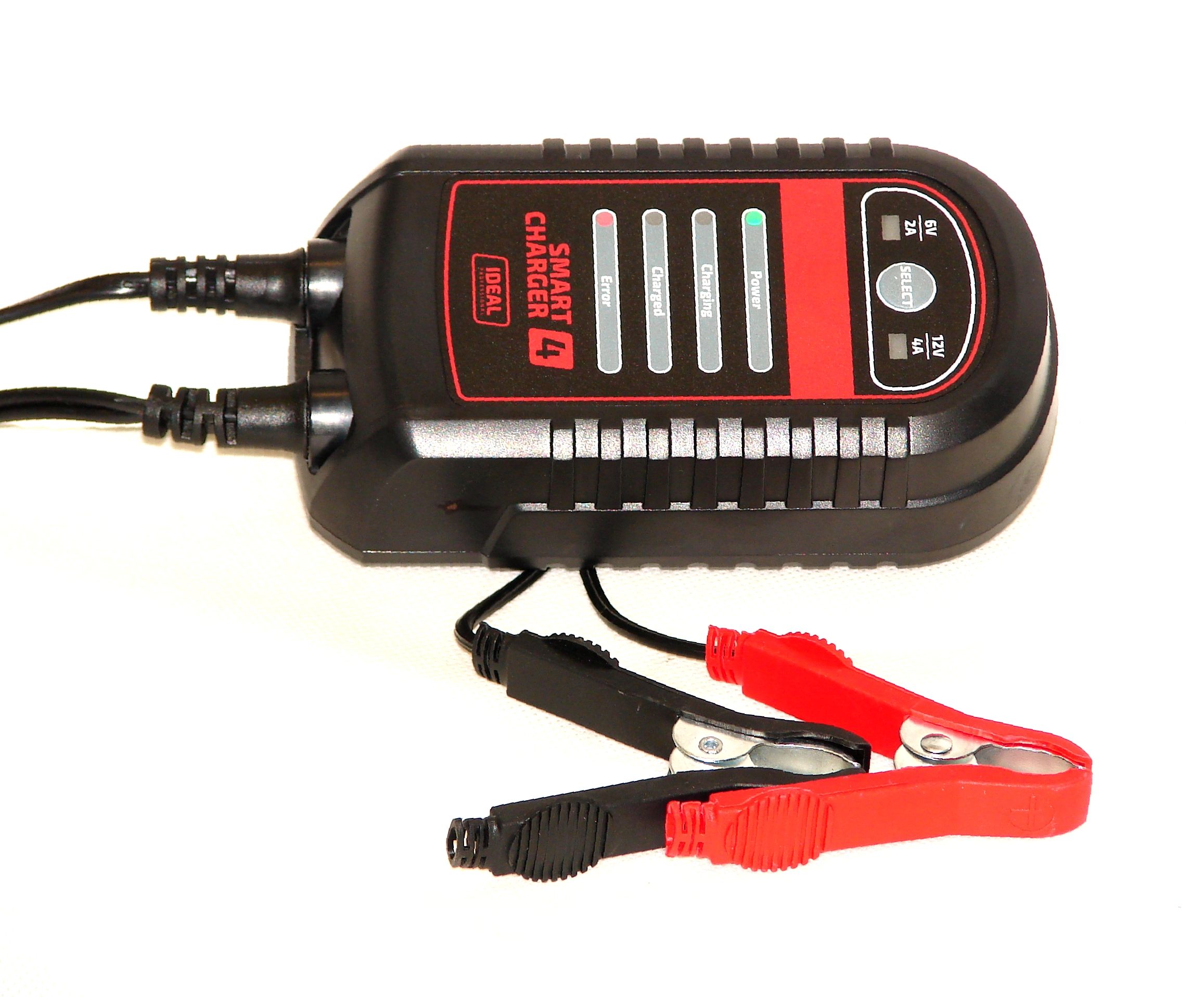 prostownik automatyczny smart charger 4 6/12v 4 a agm gel efb wet mf