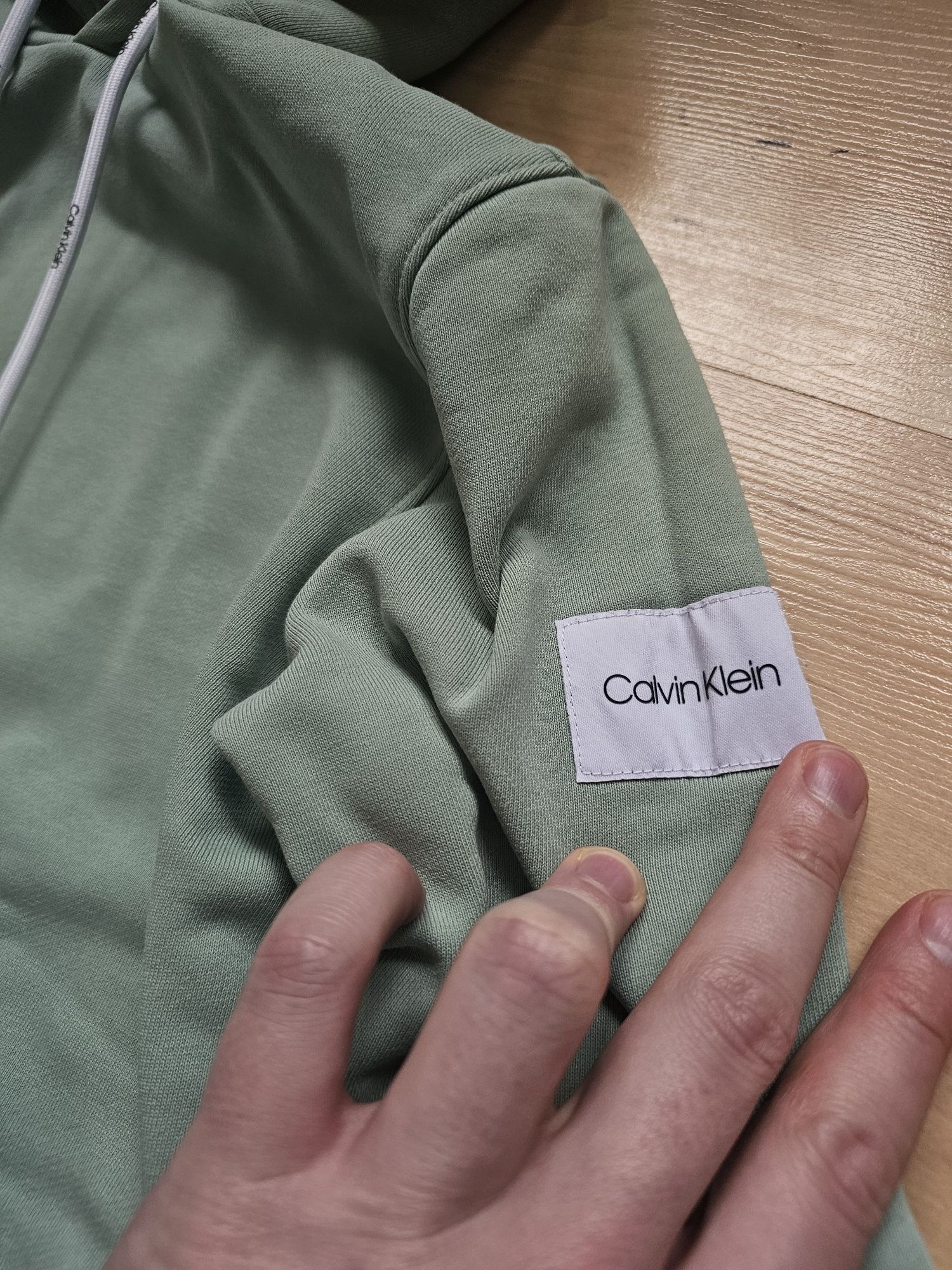 Bluza Calvin Klein Jeans seledynowe męska XS