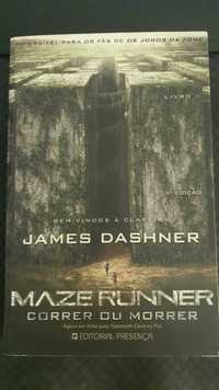 Livro Maze Runner correr ou morrer