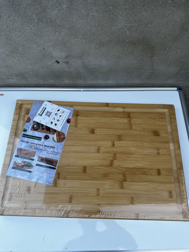 Nowa duża deska 60x40 UTOPLIKE do krojenia, bambus, drewno!
