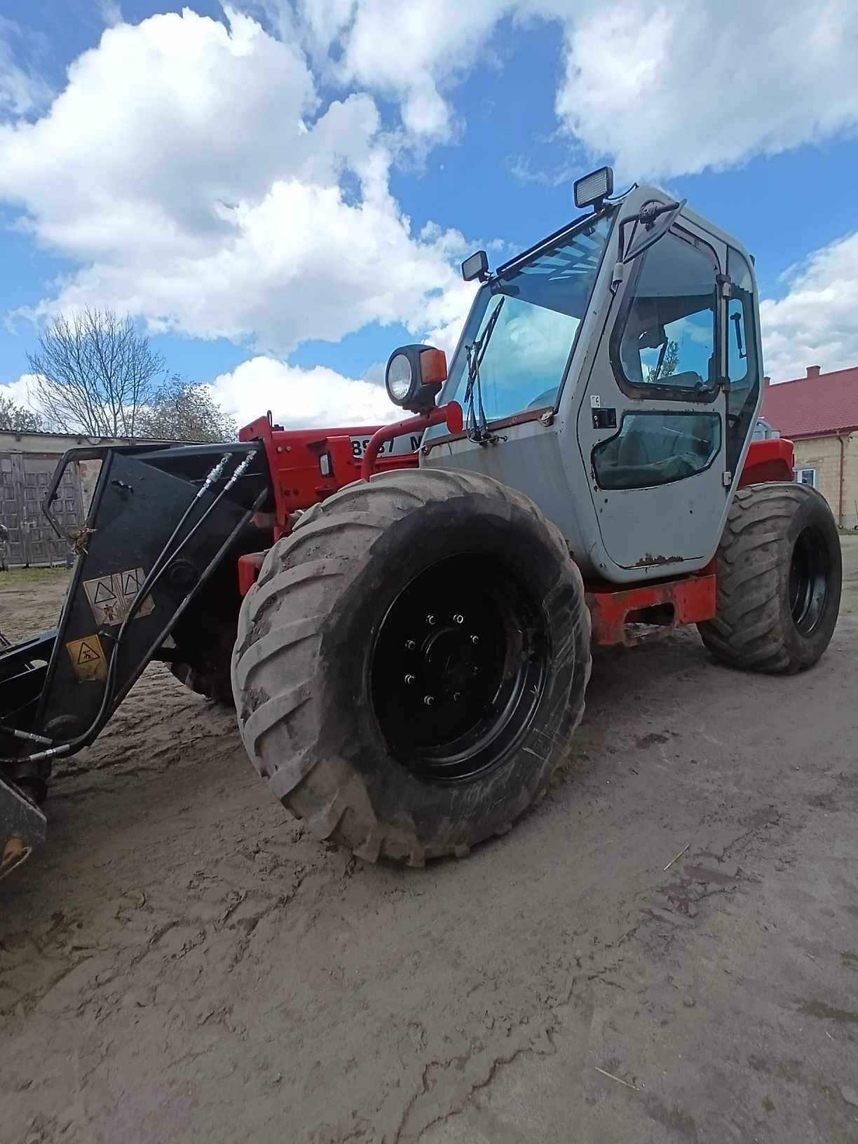 Ładowarka Massey Ferguson 8937 sanderson bobcat Manitou