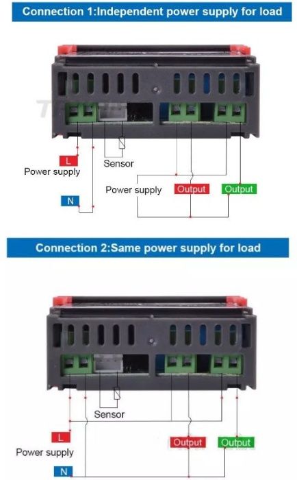 Termostato e Higrostato, Controlador Humidade e Temperatura 220V 0.1º