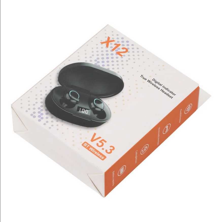 Беспроводные Bluetooth наушники TWS  X12 Bluetooth 5.3