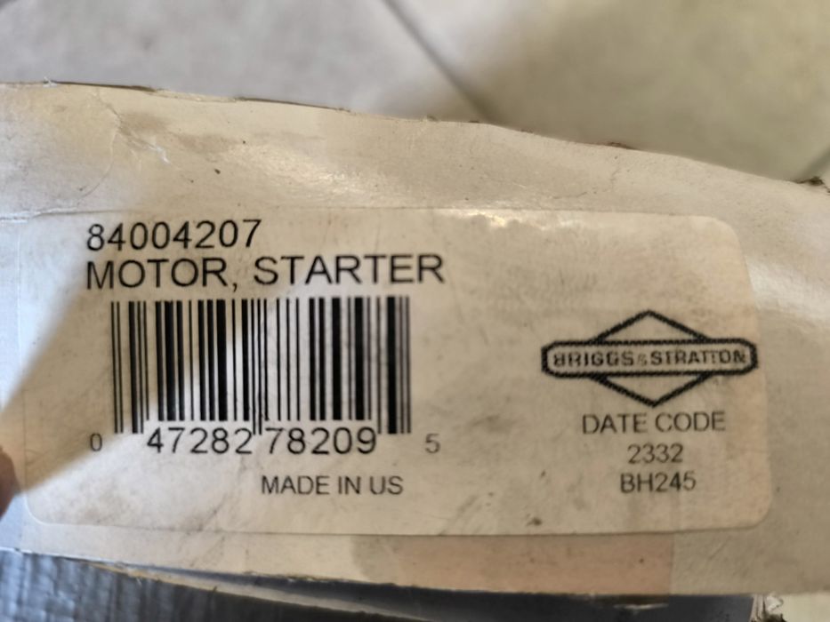 Rozrusznik B&S Briggs stratton Orginalny!!!