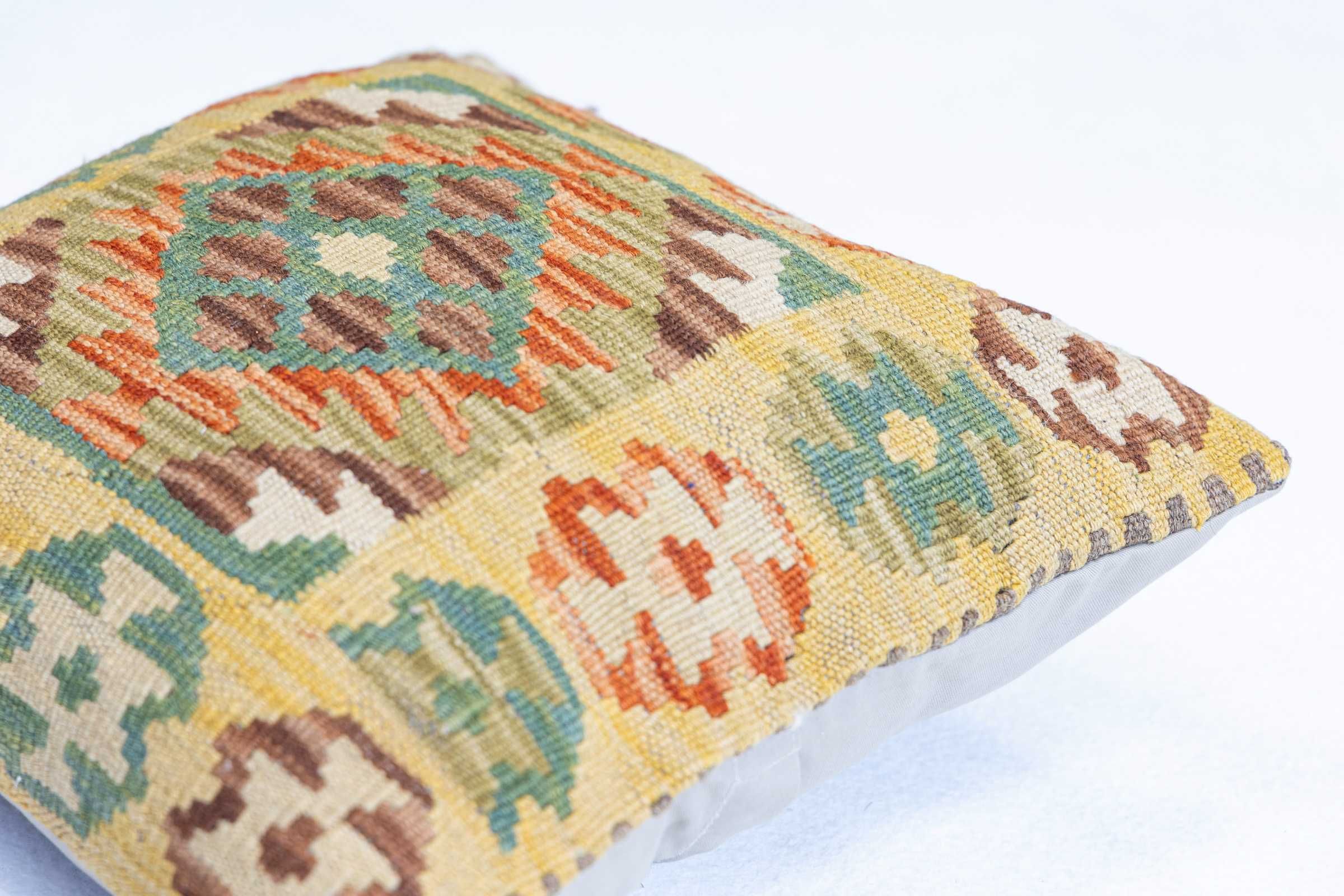 almofada kilim afegão manual
