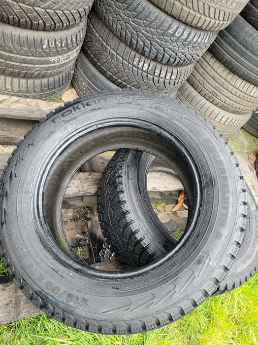 Opony Zimowe 215/60R16 Nokian Hakkapelitta 5 2sztuki Montaż 8,7mm