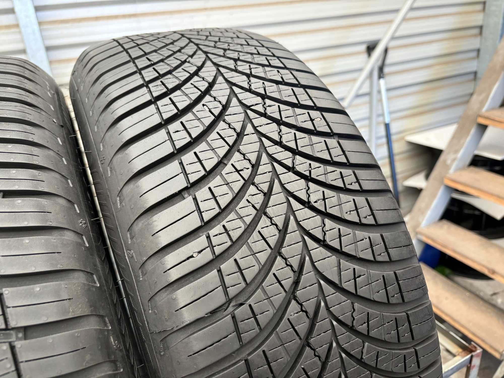 2szt całoroczne 225/55R17 GoodYear 8-7mm 2023r świetny stan! 4S1310 gw