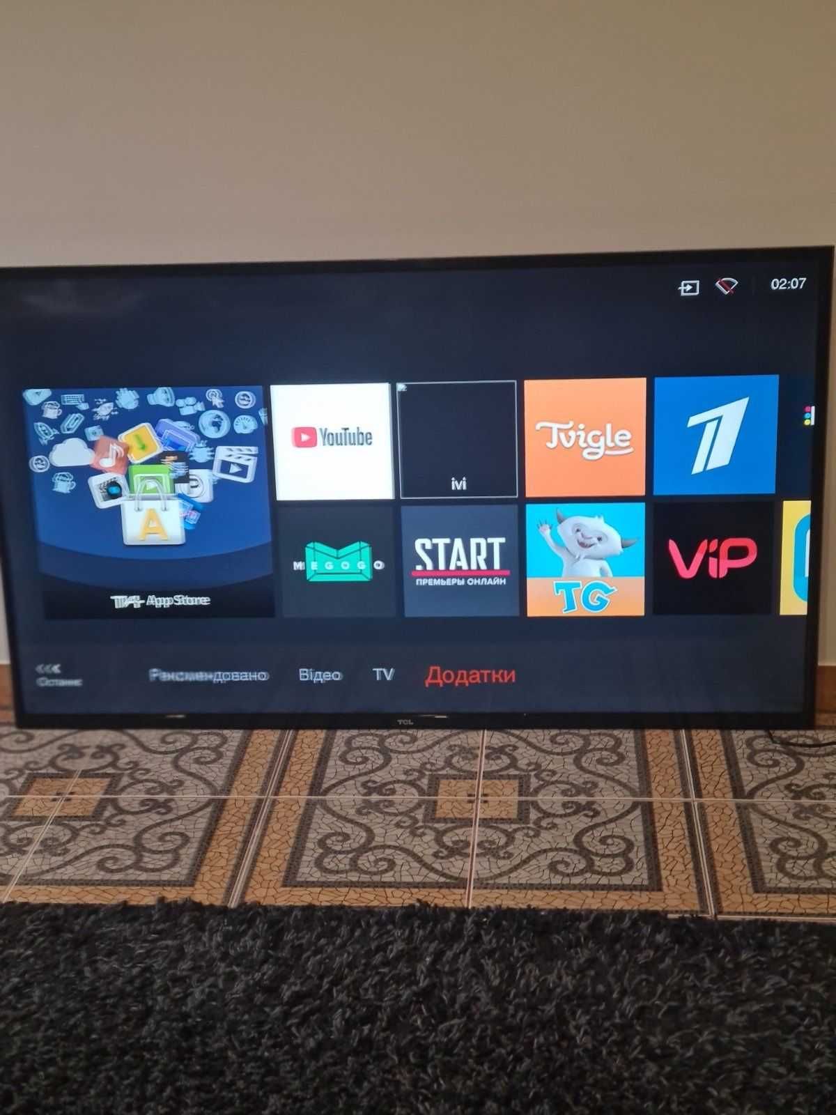 Телевізор TCL U55P6006 SMART-TV WI-FI 4K 55 дюймів