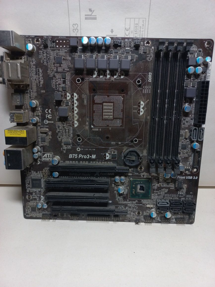 Материнская плата ASRock B75 PRO3-M usb 3.0