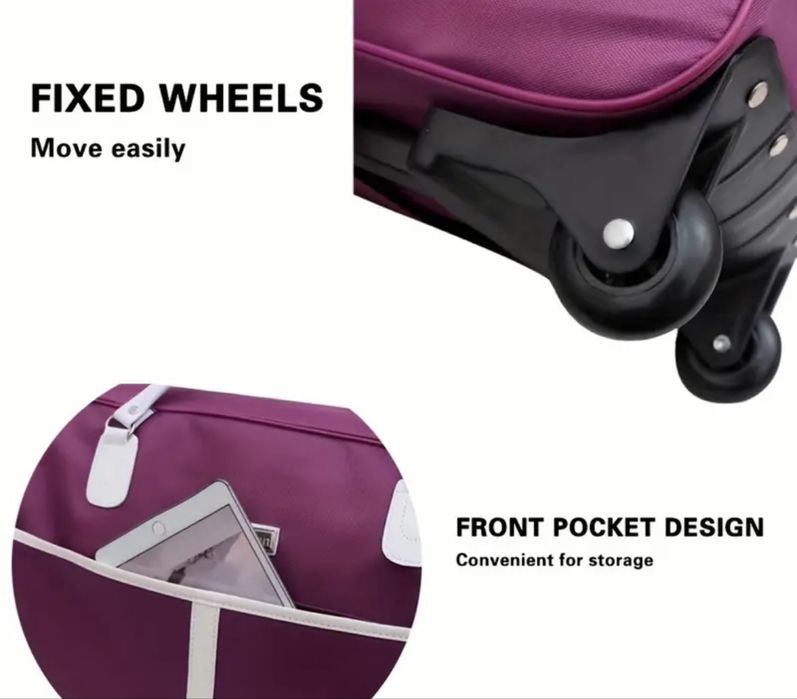 Сумка на колесах. Дорожная сумка. Чемодан. Валіза. Сумка в літак.