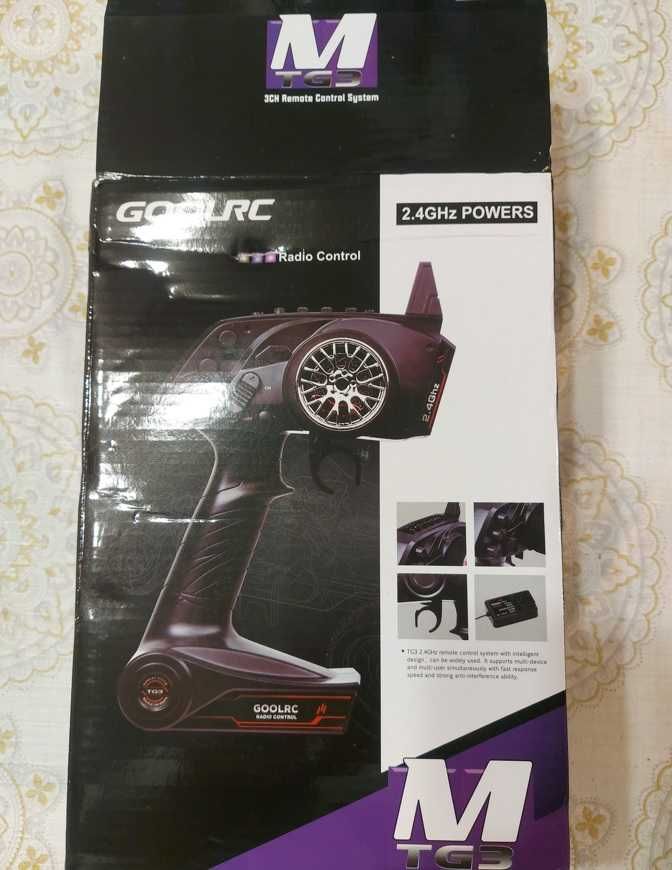 Nowa Aparatura Radio Odbiornik 3CH GoolRC 2.4 Traxxas Strada RC