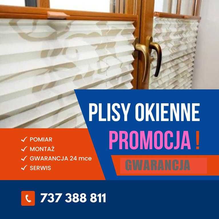 Plisy Rolety Plisowane Plisy okienne Warszawa Mega Promocja !