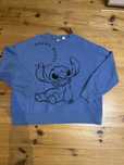 Piękna niebieska bluza ze stich Disney