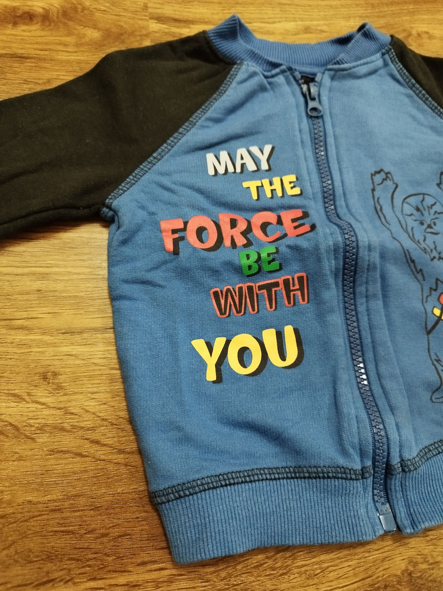 Star Wars bluza dla chłopca bez kaptura R. 68/74