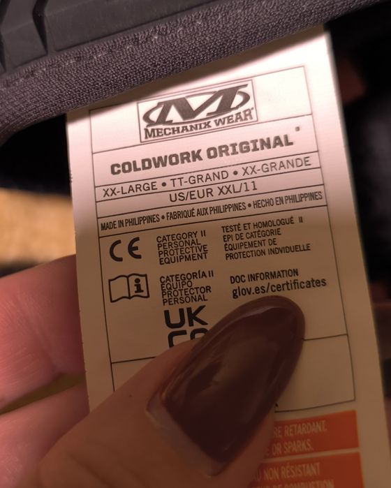 Рукавички тактичні зимові Mechanix Tactical Coldwork 2хл xxl ххл 2xl