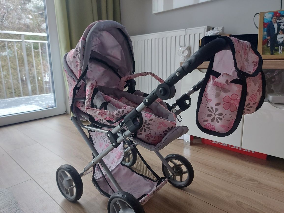 Wózek dla lalek 3w1 Doris
