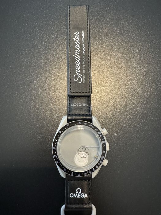 Caixa moonswatch mais bracelete