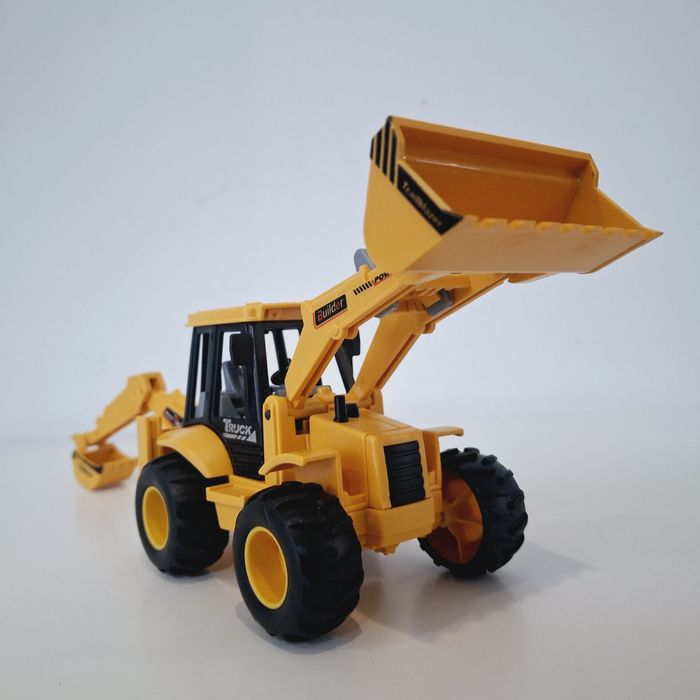 Mała koparka ładowarka zabawka