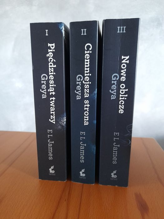 Książki E L James trylogia Greya