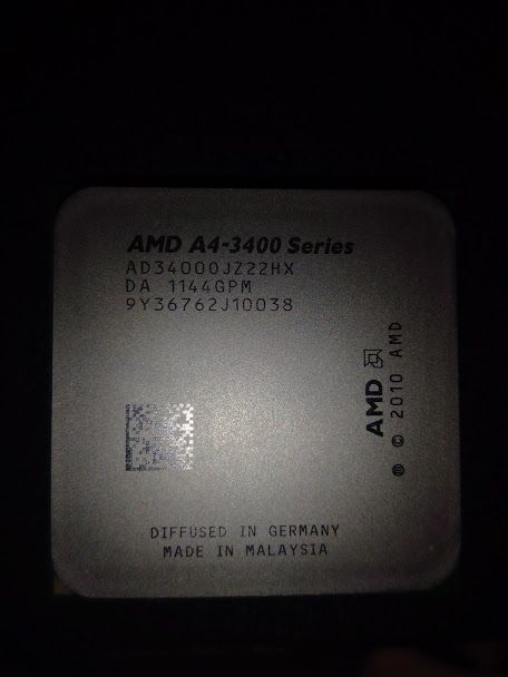 amd a4-3400 socket fm1