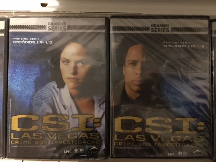 DVD CSI Las Vegas (1ª série) NOVOS com invólucro