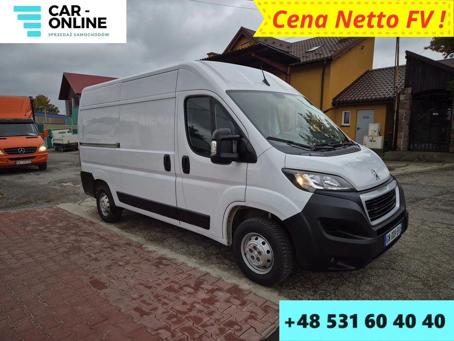 Peugeot Boxer  L2H2 2023r #140 KM 2.2 HDI#Faktura Vat#Klima# Apple Car Play