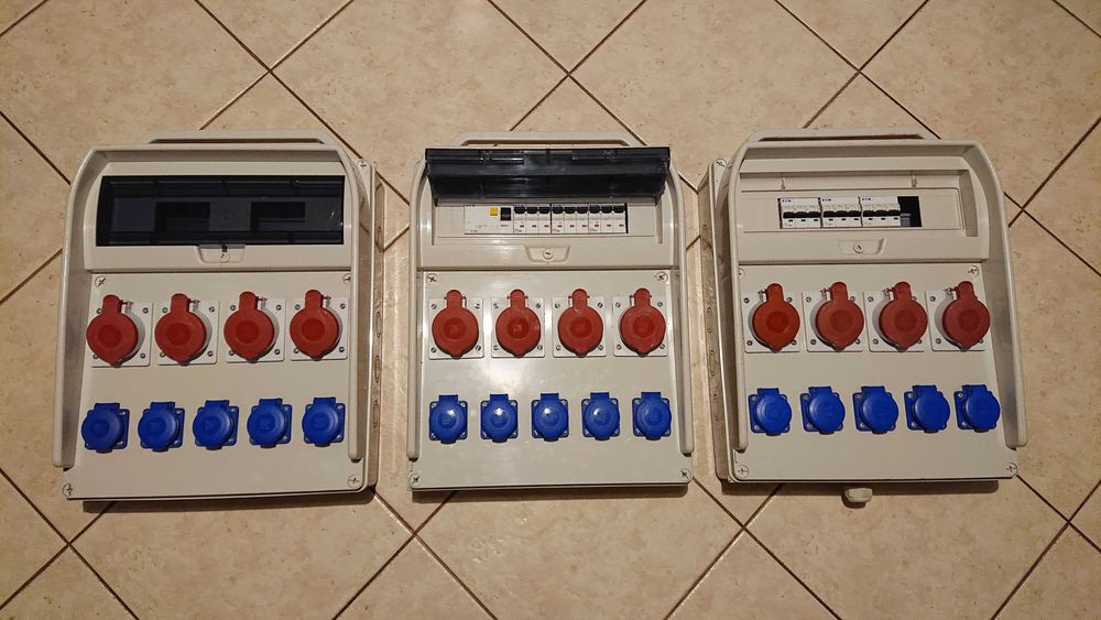 PAWBOL R-BOX 460 rozdzielnica elektryczna z gniazdami 1F i 3F