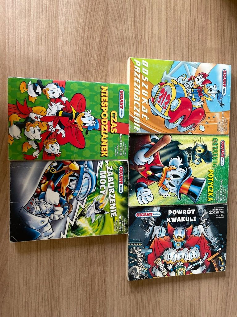 Komiksy kaczora donalda gigant poleca rok 2015